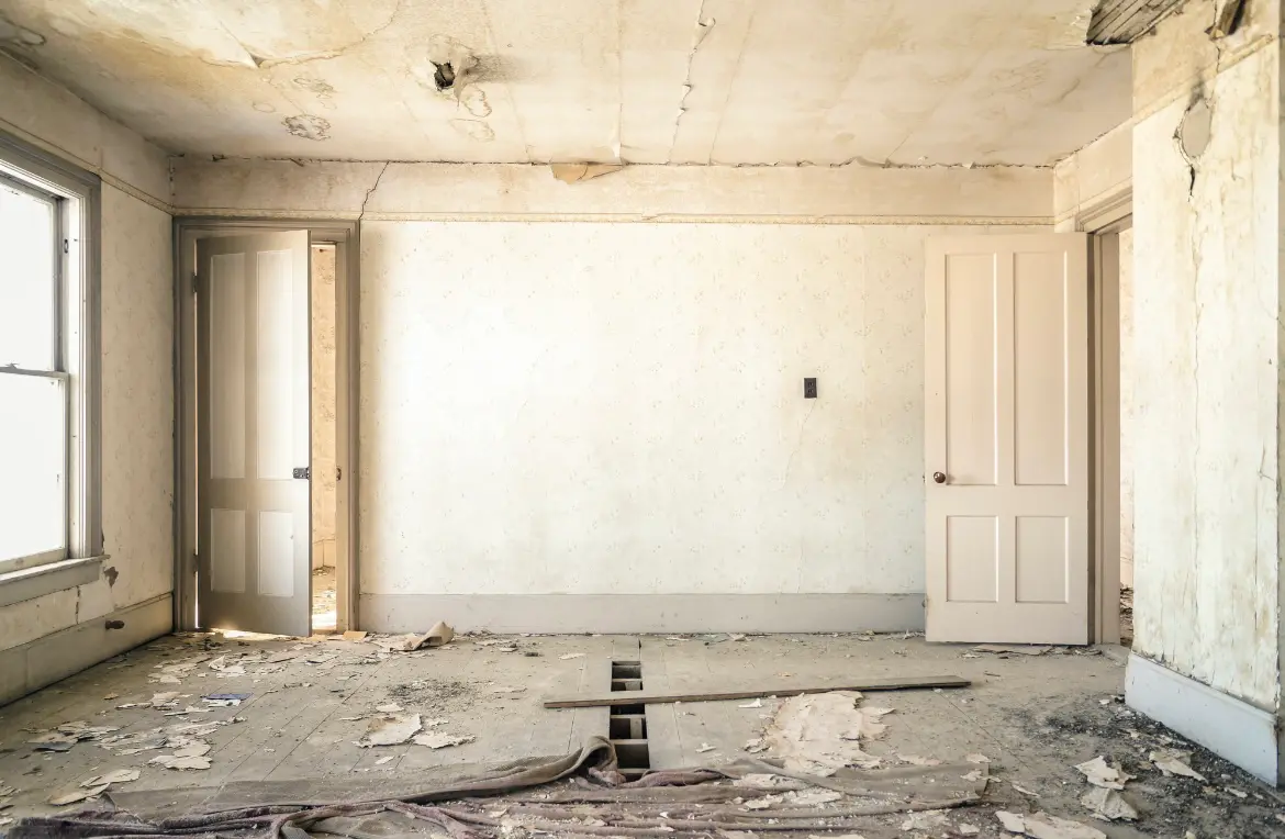 Waste disposal crew managing a cleanout project in Terrell Hills